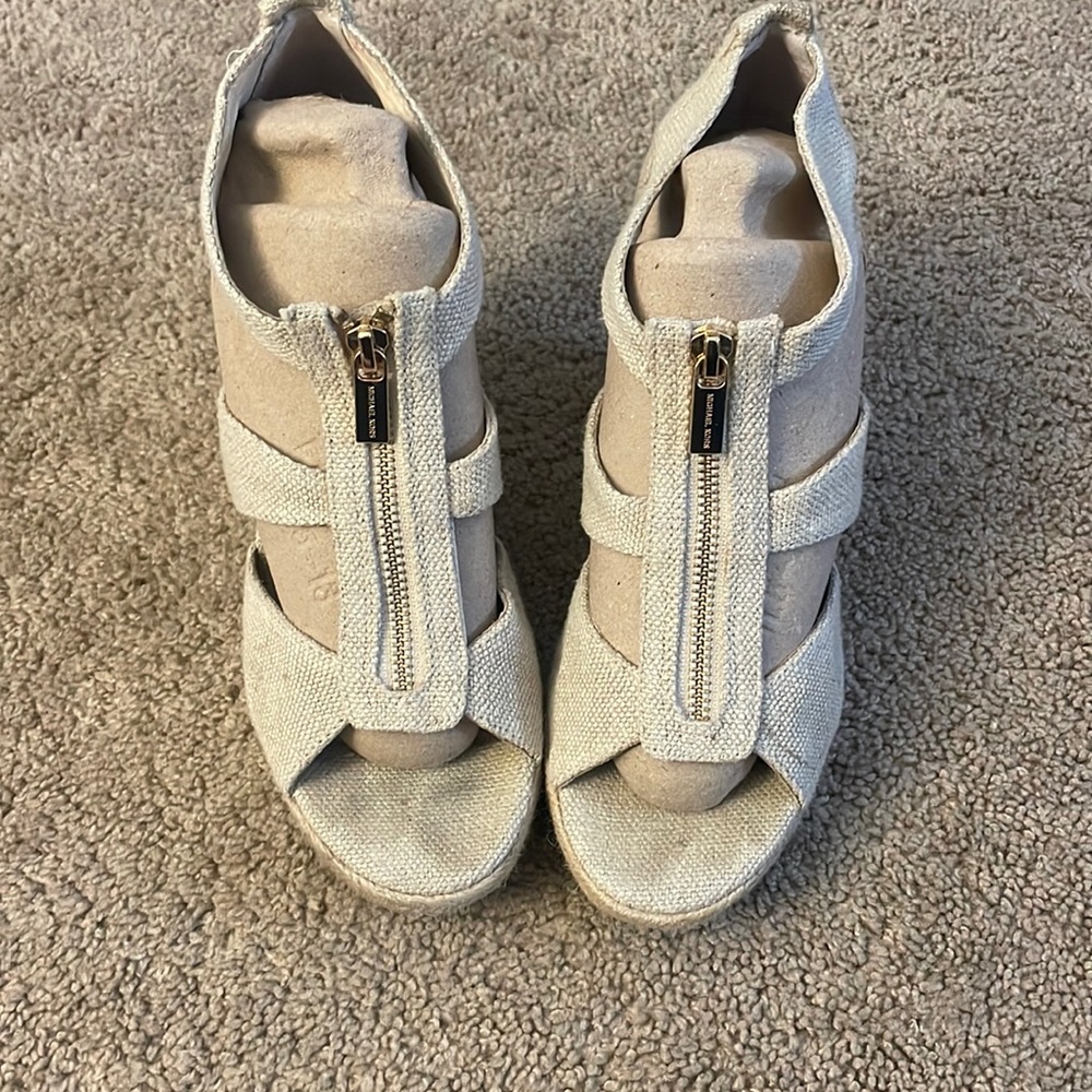Used Michael Kors wedges.